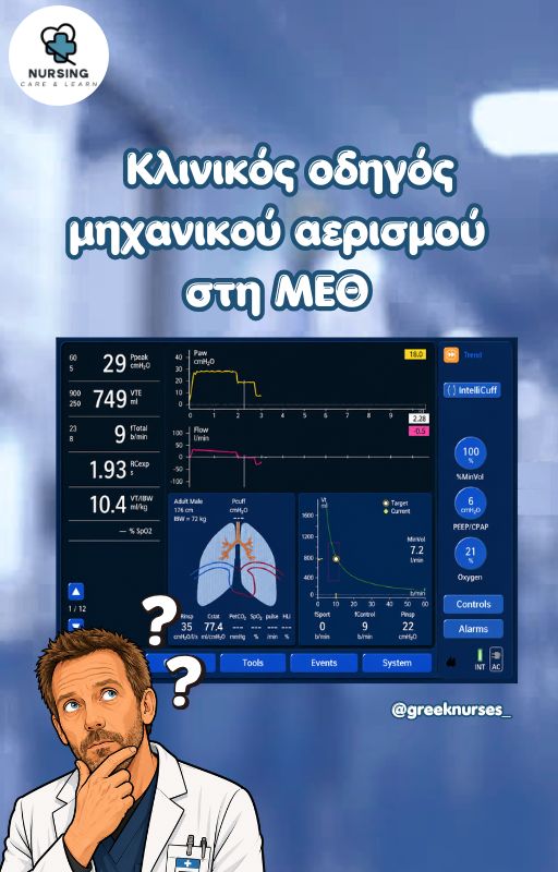 Κλινικός Oδηγός Mηχανικού Aερισμού